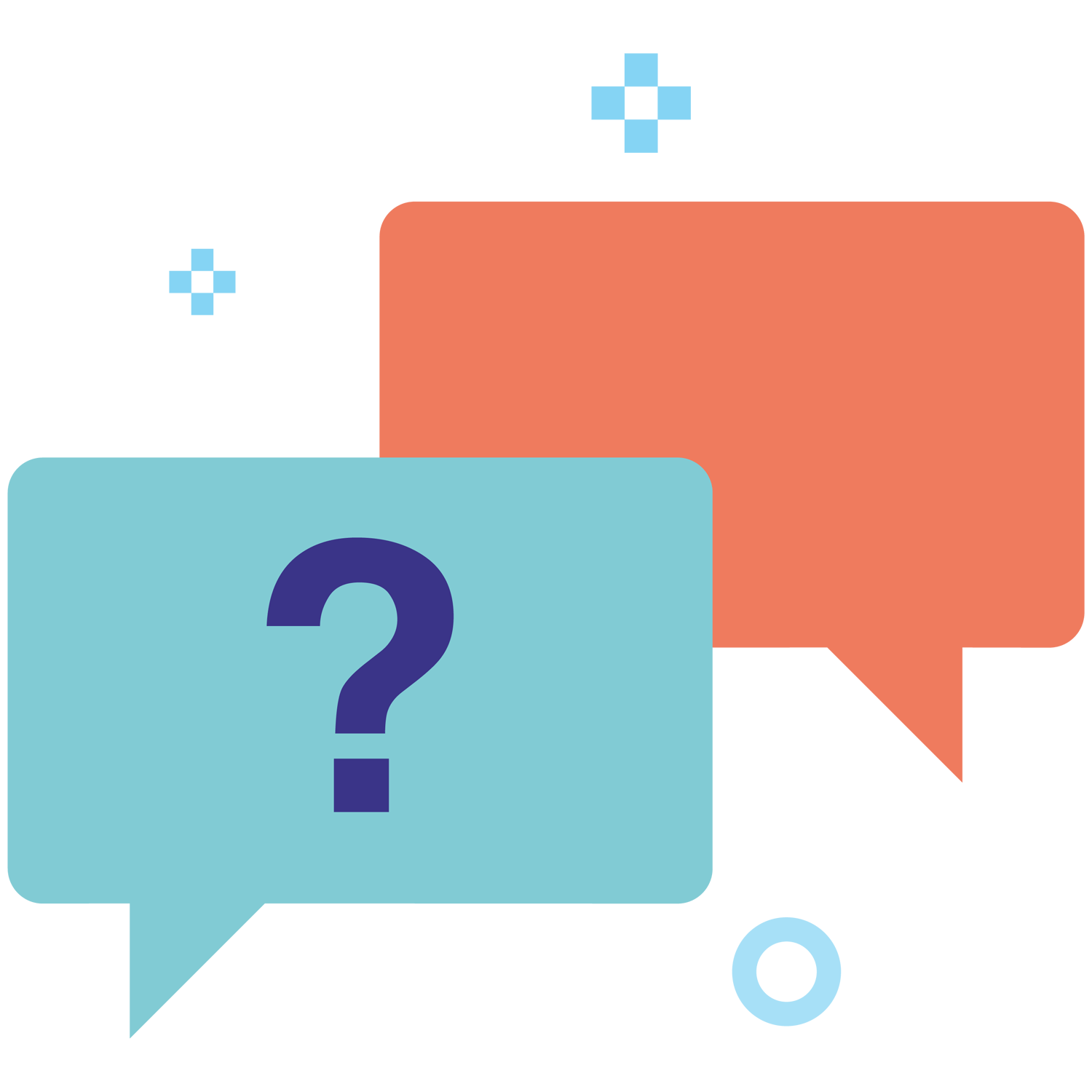 Icon - speech bubbles